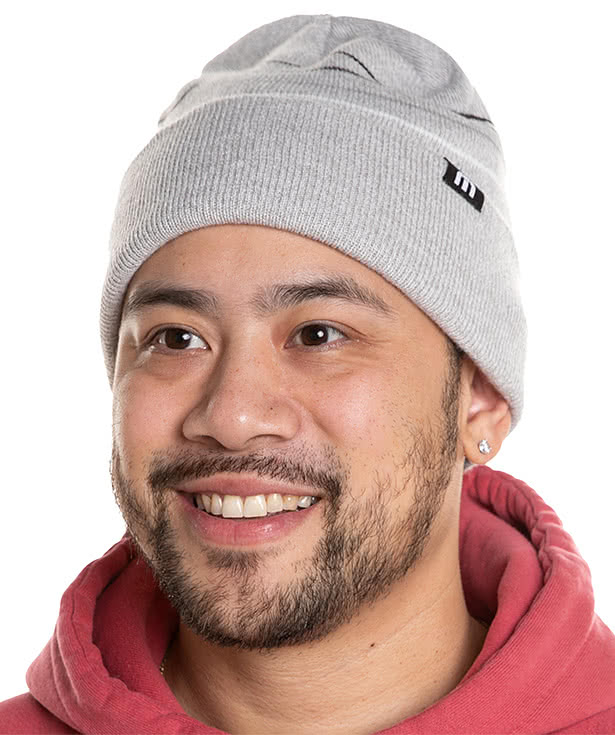 TravisMathew Striped Cuff Beanie