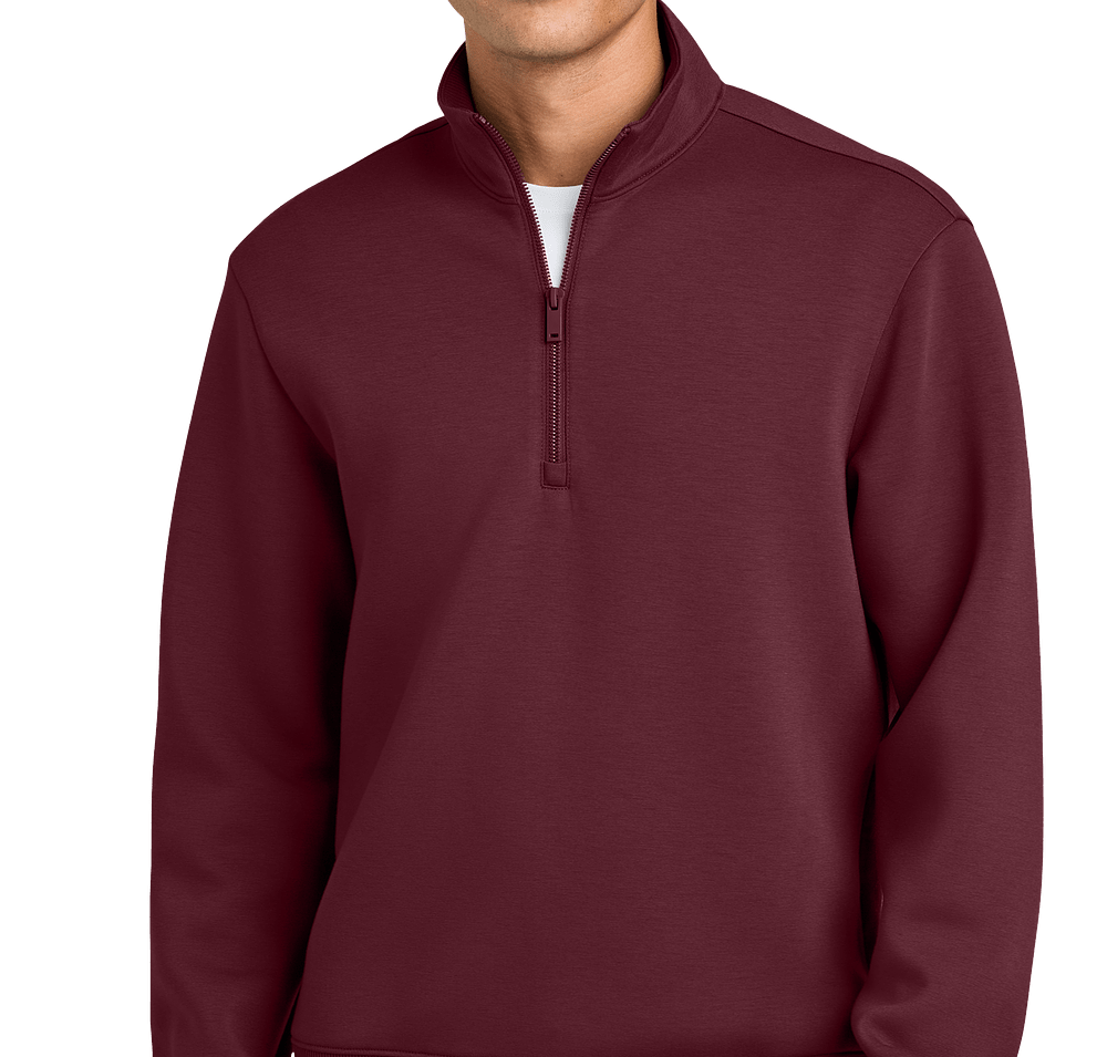 Mercer + Mettle Soft Spacer UPF 50+ Quarter Zip Sweatshirt-default