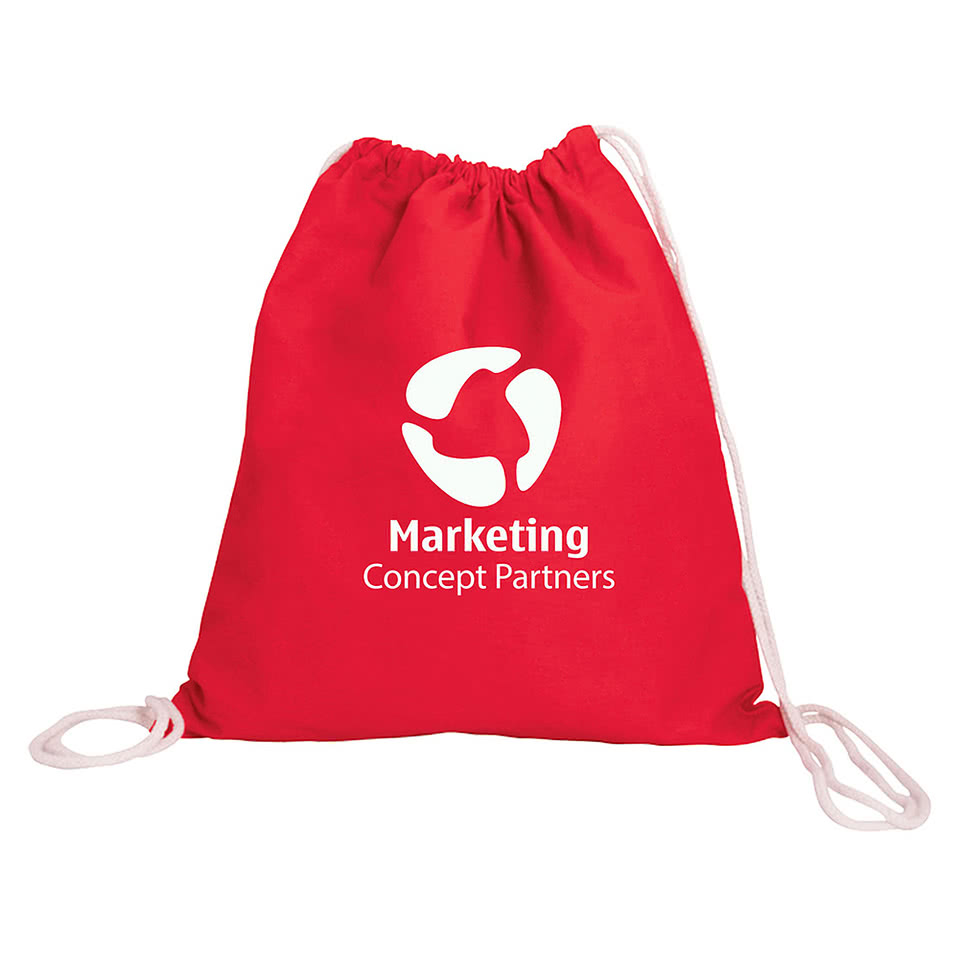 Lightweight Cotton Canvas Drawstring Bag