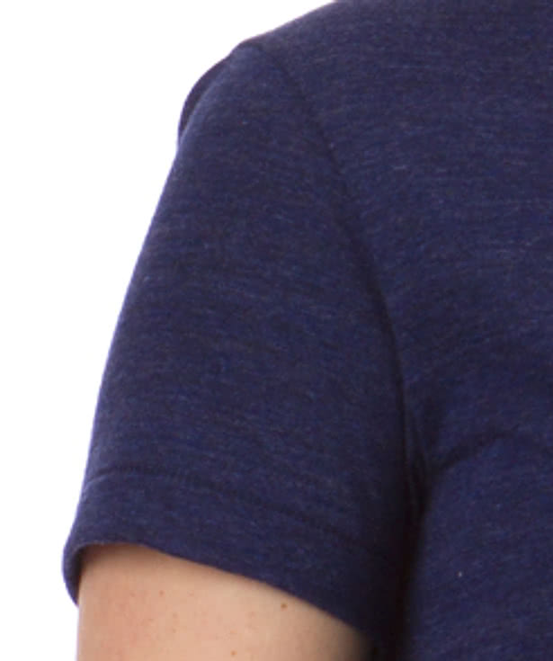 American Apparel USA-Made Juniors Tri-Blend T-shirt