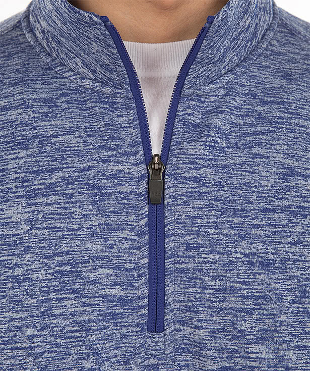 Sport-Tek Electric Heather Performance Quarter Zip Pullover