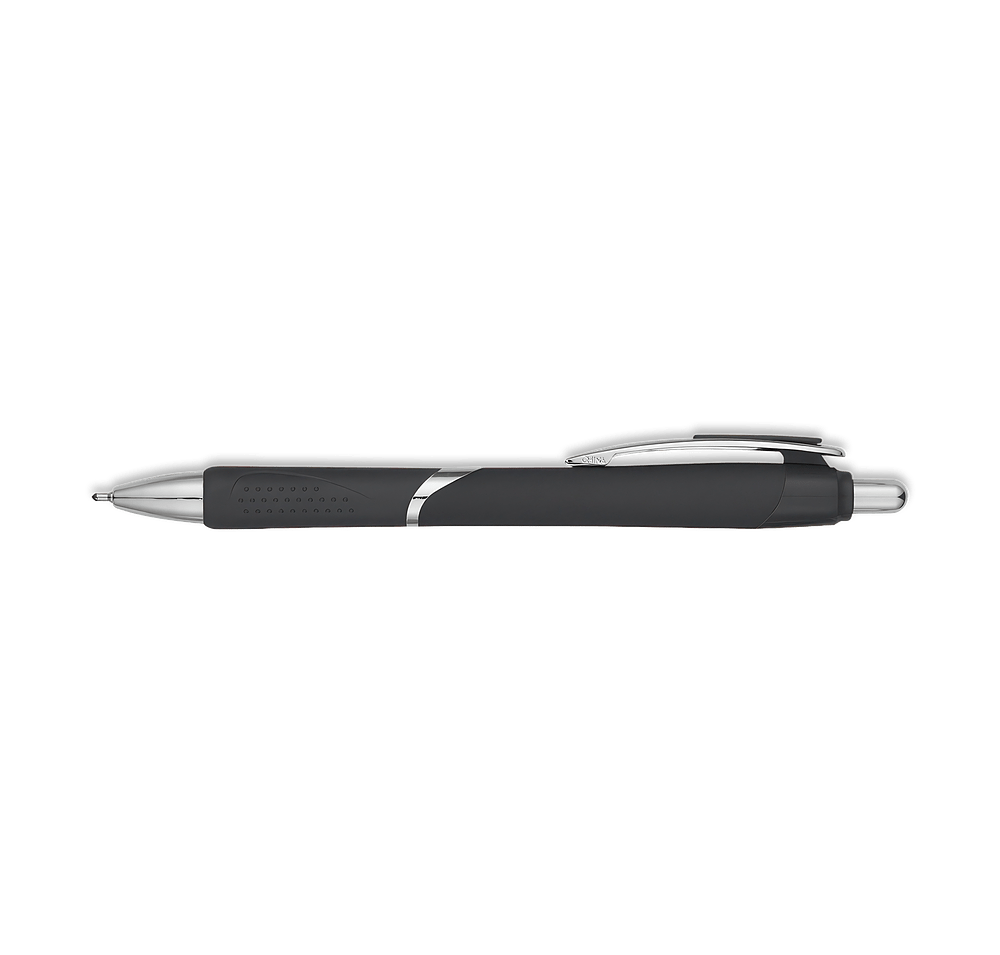 Dotted Grip Sleek Write Ballpoint Pen (black ink)-default