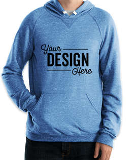 Jerzees Snow Heather French Terry Pullover Hoodie - Color: Royal