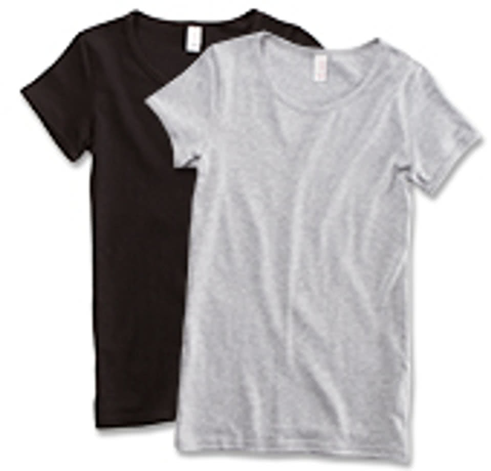 Anvil Ladies Scoop Neck T-shirt