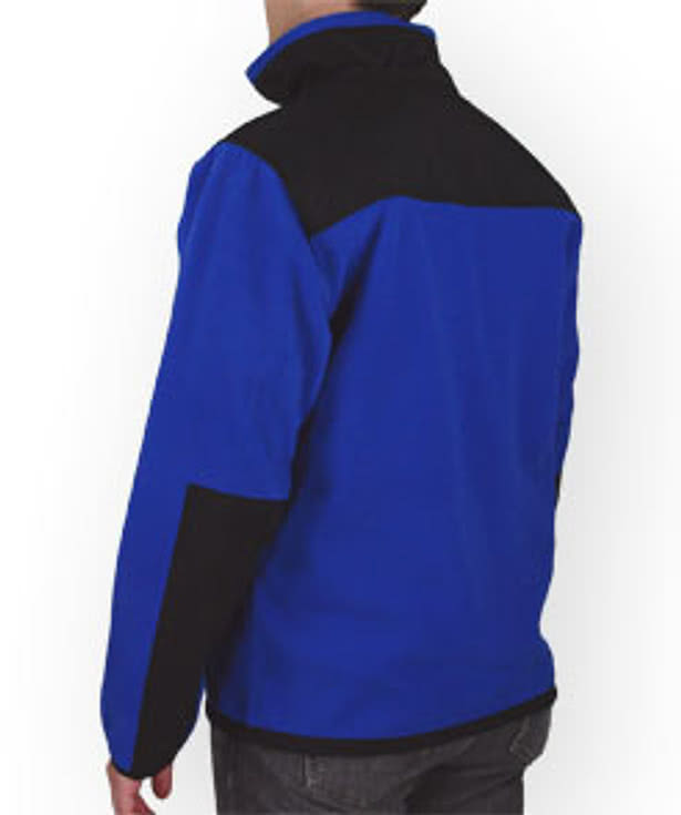 Colorblock Fleece and Nylon Jacket