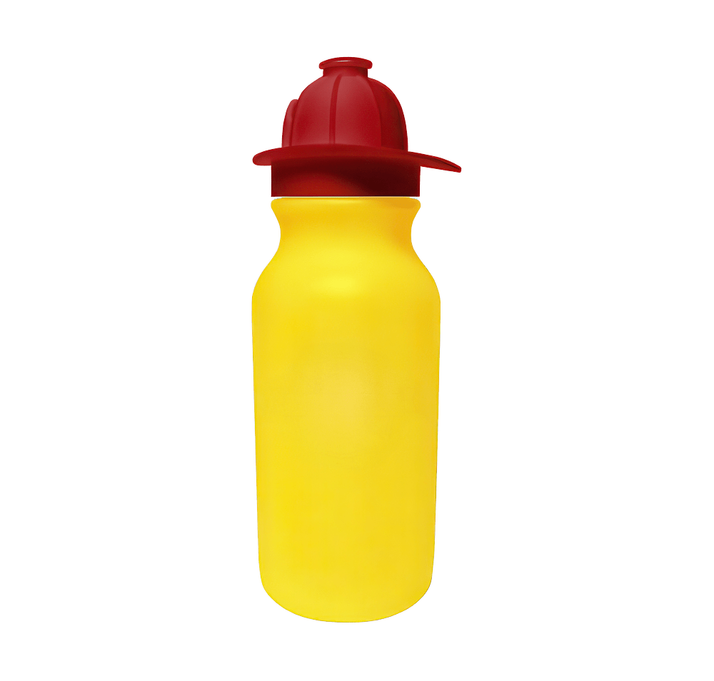 20 oz. Fireman Helmet Bike Water Bottle-default