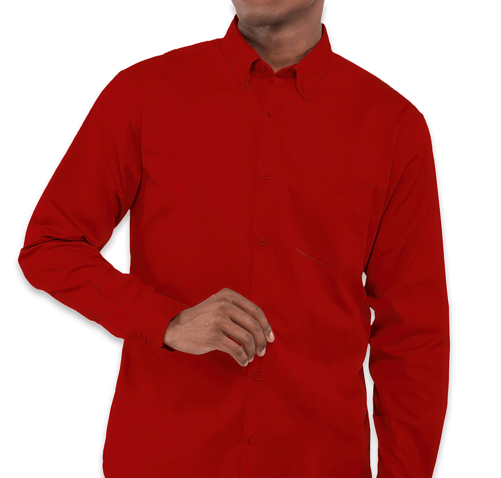 Elevate Wilshire Twill Long Sleeve Dress Shirt-default