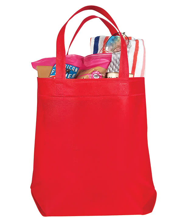 Custom Full Color Challenger Medium Non-Woven Shopper Tote