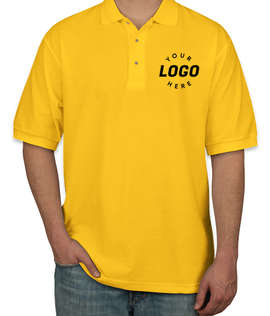 Port Authority Silk Touch Polo - Color: Sunflower Yellow