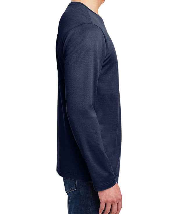 Harriton Charge Snag and Soil Protect Long Sleeve Performance Shirt