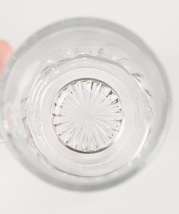 Laser Engraved 12 oz. Thumbprint Glass Tankard
