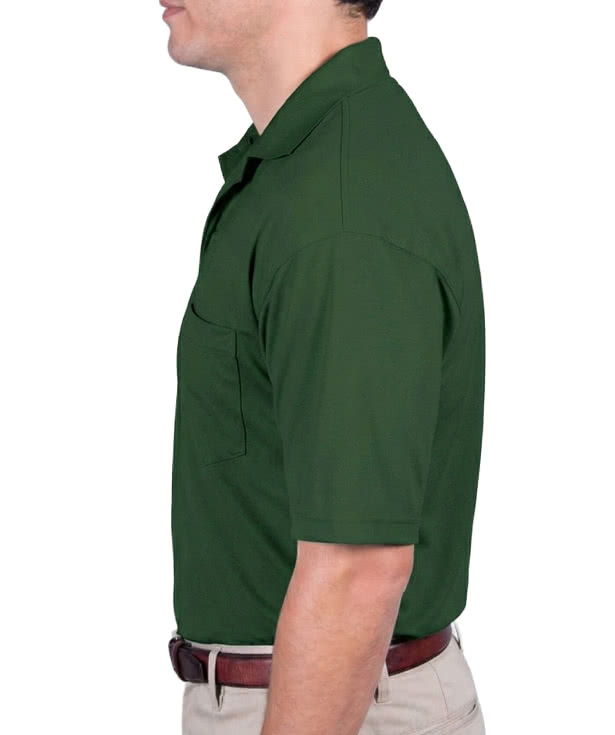 Blue Generation Soft Touch Easy Care Pocket Polo