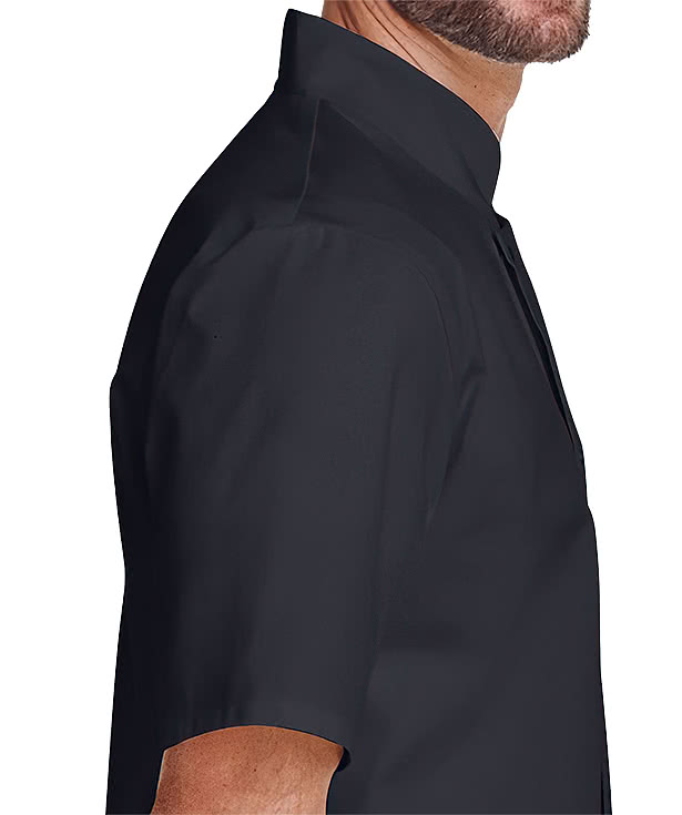 Artisan Collection Eco Snap Front Short Sleeve Chef's Jacket - Printed