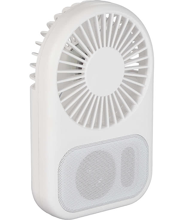 Audio Breeze Desktop Fan with Bluetooth Speaker