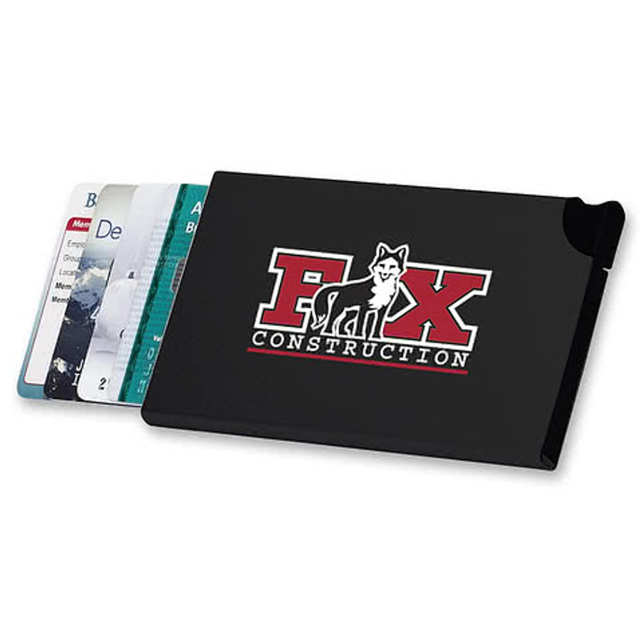 Wally RFID Card Holder in Black