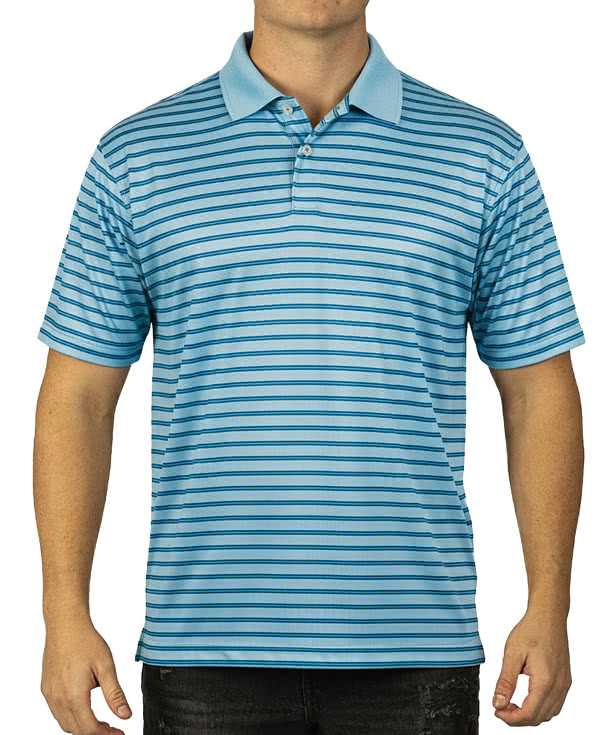 Burnside Recycled Striped Polo
