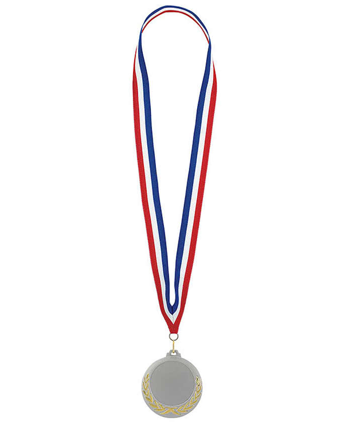 Full Color Laurel Wreath Medal