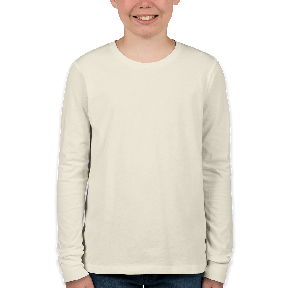 Bella + Canvas Youth Long Sleeve Jersey T-shirt-default