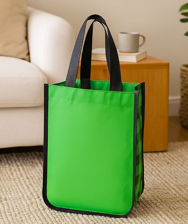 Northwoods Laminated Non-Woven Tote Bag