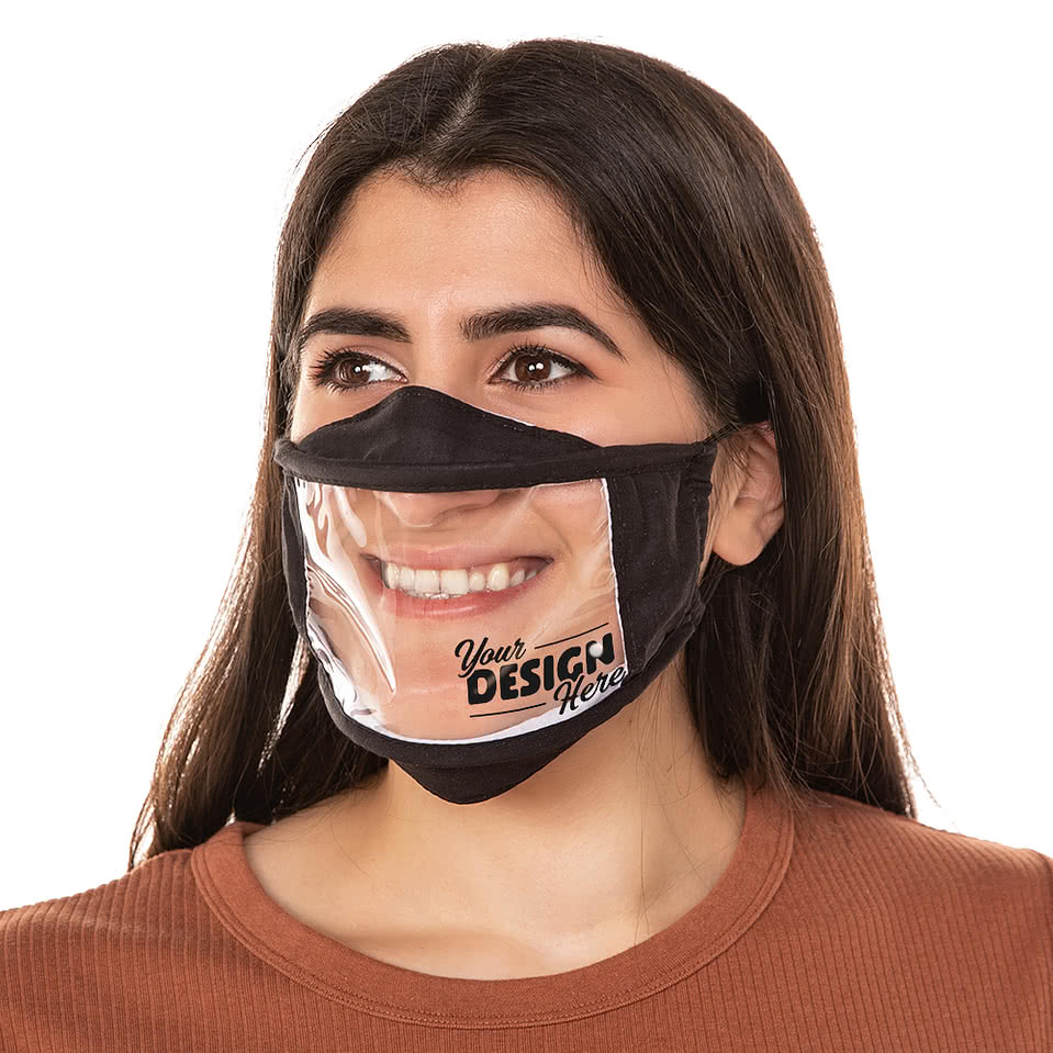 Customizable Clear Face Mask