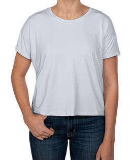Champion Women's Sport Soft Touch Recycled Performance Shirt - Color: Collage Blue