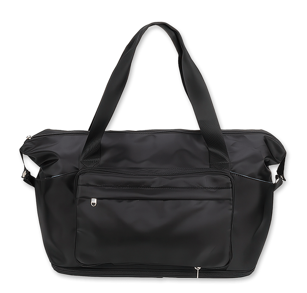 Full Color Caravan Expandable Polyester Travel Tote Bag-default