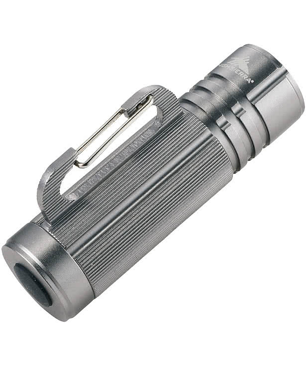 Laser Engraved High Sierra Carabiner Hook Flashlight
