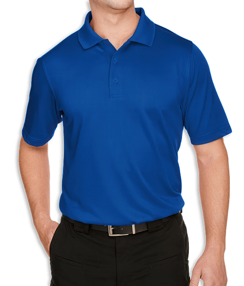 Harriton Advantage Snag Protection Plus Performance Polo in True Royal