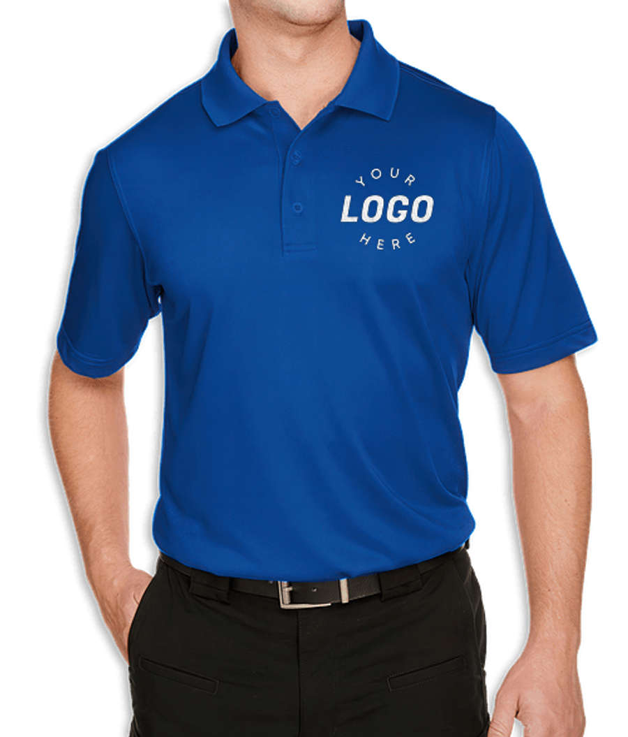 Harriton Advantage Snag Protection Plus Performance Polo in True Royal