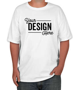 Hanes Tall Beefy-T Crewneck T-shirt - Color: White