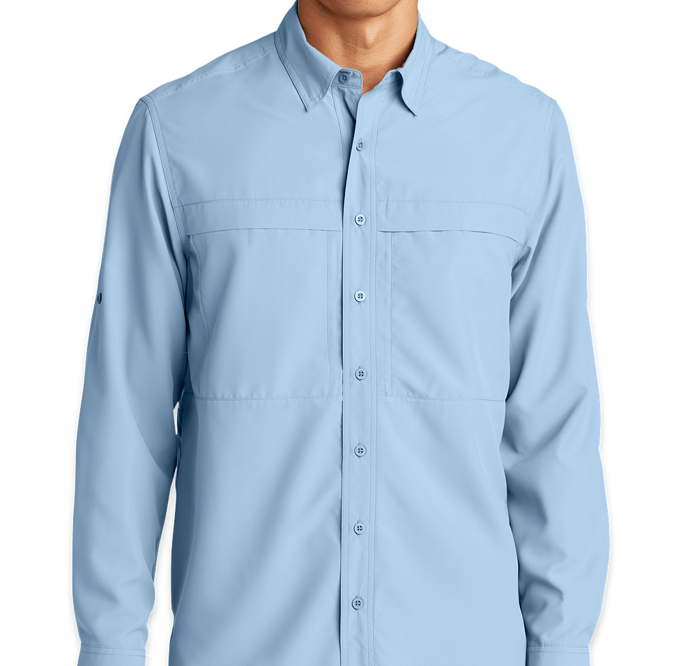 Port Authority Daybreak UV Long Sleeve Shirt-default