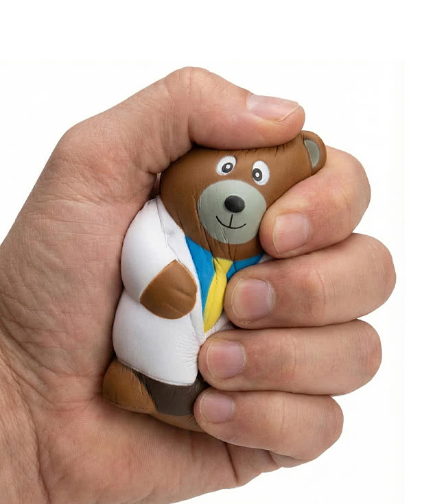 Male Physician Bear Stress Reliever
