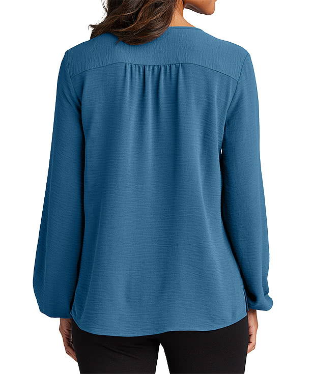 Port Authority Women's Textured Crepe Blouse