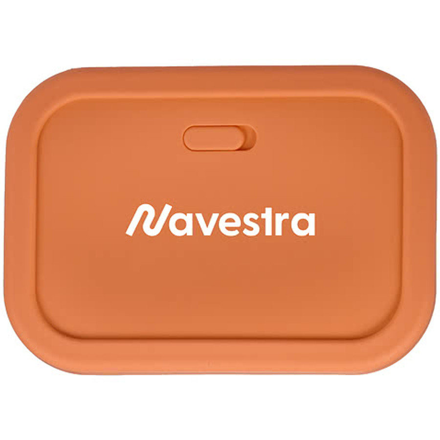 24 oz. Silicone Food Storage Box with Air Valve in Melon