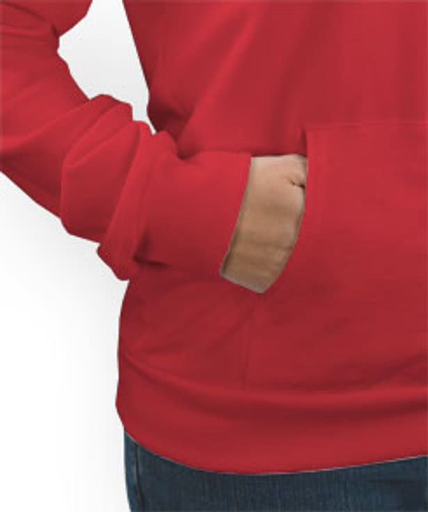 Bella + Canvas Girly Fleece Raglan Hoody