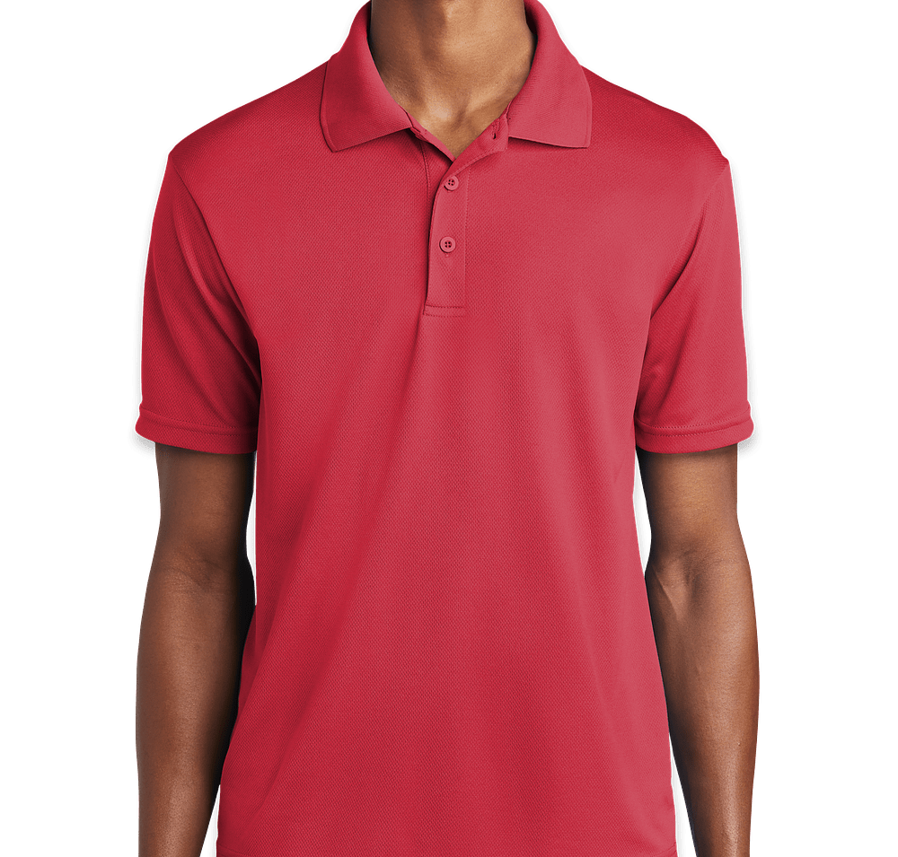 Sport-Tek RacerMesh Performance Polo - Printed-default