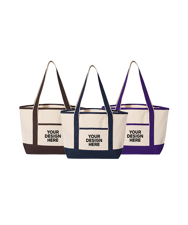 Deluxe Cotton Canvas Tote Bag