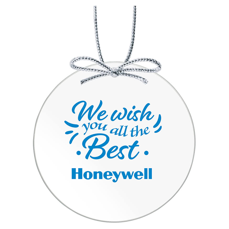 Crystal Circle Ornament