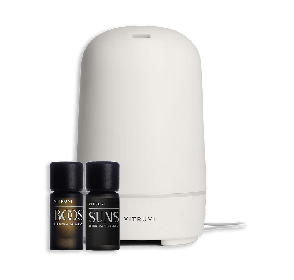 Vitruvi Glow Diffuser and Essential Oil Bundle Set-default