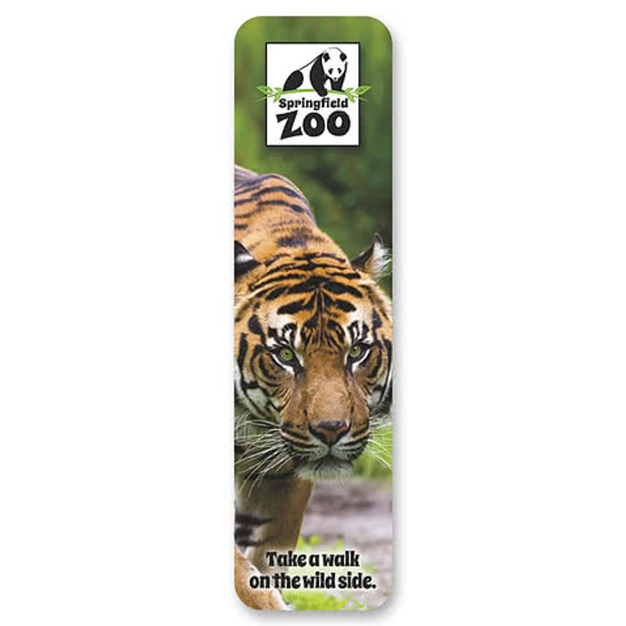 Plastic Bookmark - 10 mil in .10K Thickness White