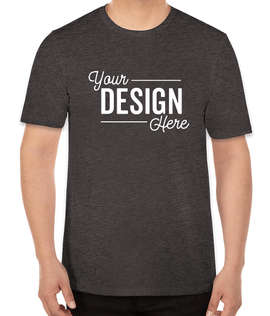 Next Level Festival Lightweight Crewneck T-shirt - Color: Charcoal