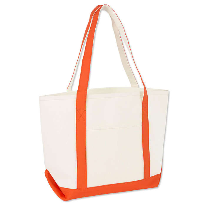 Large Premium Cotton Canvas Tote Bag