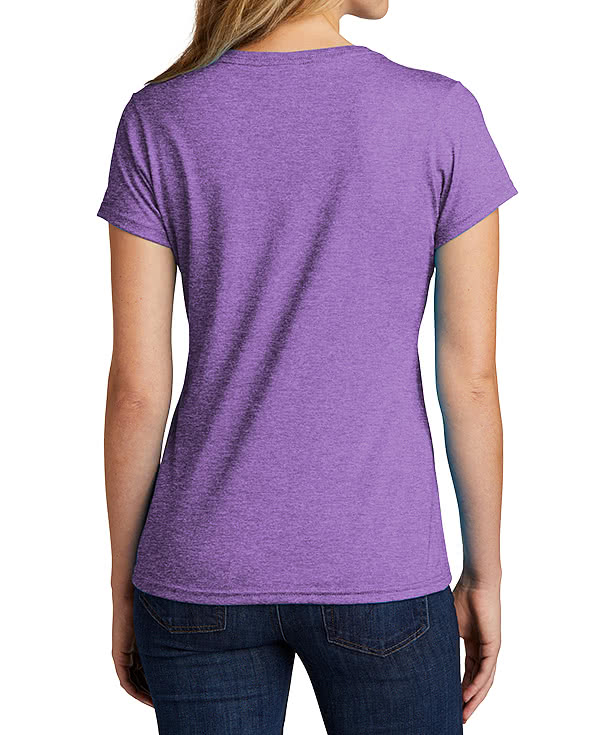 Port & Company Women's Core Tri-Blend V-Neck T-shirt