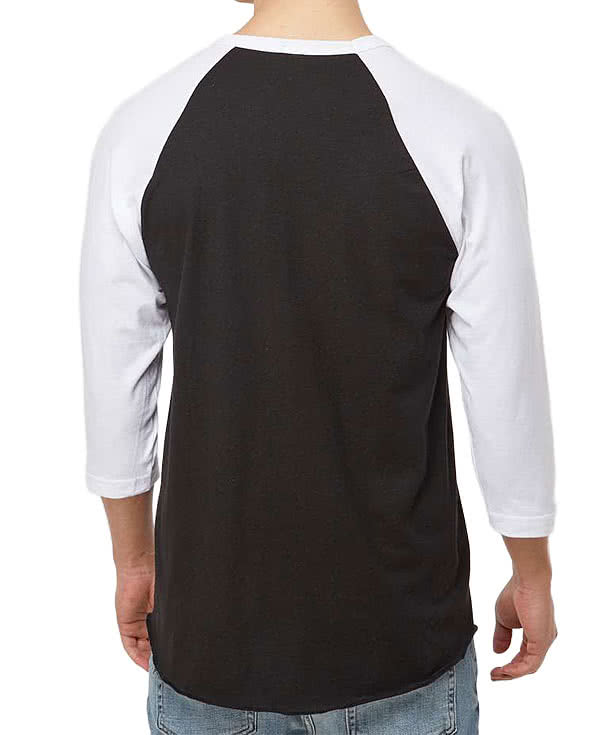 Custom Tultex Fine Jersey Raglan T-shirt - Design Long Sleeve T