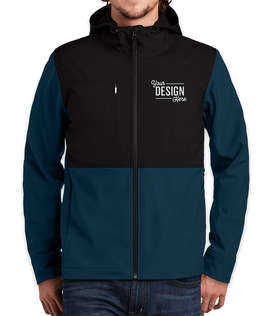 The North Face Castle Rock Hooded Soft Shell Jacket - Color: Blue Wing