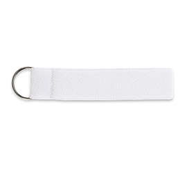 Full Color Wrist Strap Key Holder - Color: White