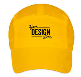 Team 365 Headsweats Performance Running Hat - Color: Sport Athletic Gold