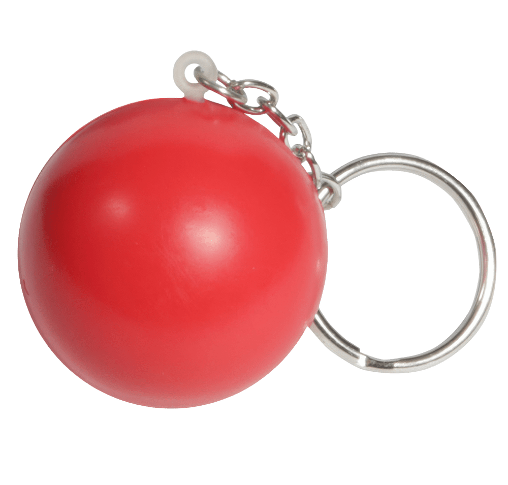 Ball Stress Reliever Keychain-default