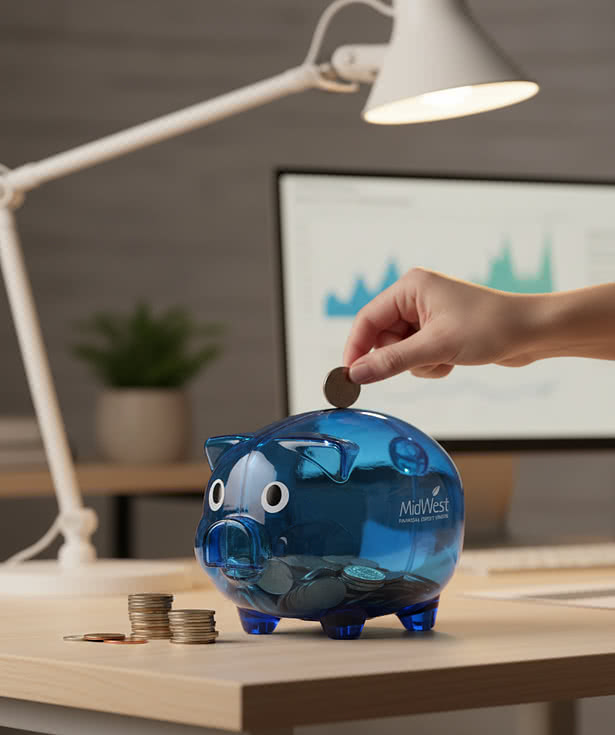 Translucent Piggy Bank
