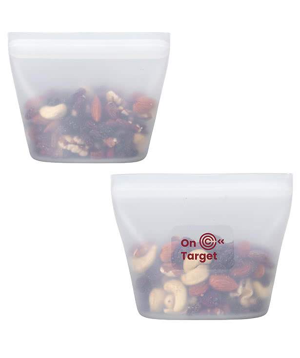 FreshKeep Platinum Silicone 8.5 oz. Leakproof Food Storage Pouch
